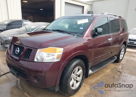 2015 Nissan Armada Sv from USA, damaged, VIN 5N1BA0ND2FN618980